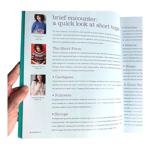 Short Story : Chic Knits for Layering by Cathy Carron (2012, Trade Paperback) - Picture 2 of 3